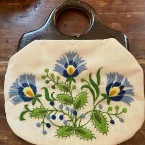 Vintage Floral Bermuda Bag